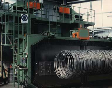 Coil shot blasting Machine