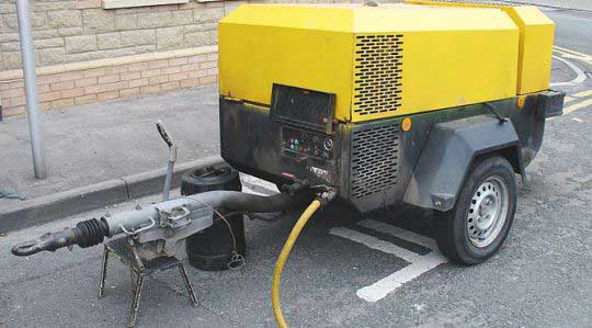 Sandblasting Process 