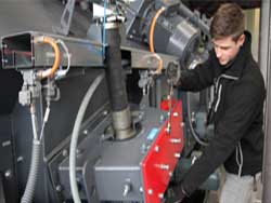 Shot blasting technique